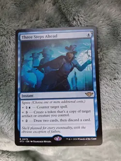 [1x] Three Steps Ahead Near Mint, English Outlaws Singles MTG Magic - Image 1