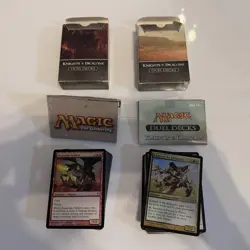 Magic The Gathering Knights Vs Dragons Dual Decks Complete Wizards of the Coast - Image 4