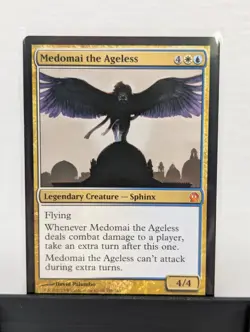 MTG - MEDOMAI THE AGELESS - NM - THEROS - MYTHIC - Image 1
