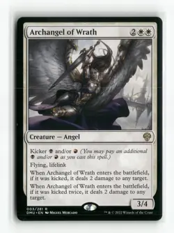 Archangel of Wrath Dominaria United Regular - Image 1