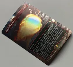 MTG Final Fantasy Commander Duelist’s Flame Instant RARE FOIL #0452 - Image 2