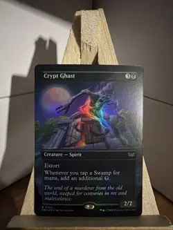 2024 MTG Crypt Ghast (Borderless) Promo Foil #0368 DSC: House Of Horror Look! - Image 1