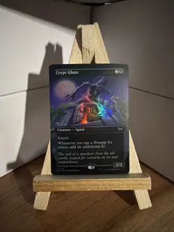 2024 MTG Crypt Ghast (Borderless) Promo Foil #0368 DSC: House Of Horror Look! - Image 2