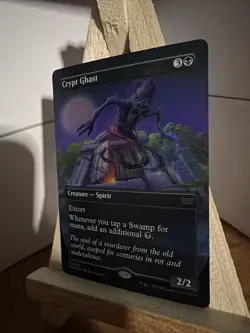 2024 MTG Crypt Ghast (Borderless) Promo Foil #0368 DSC: House Of Horror Look! - Image 4
