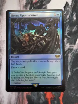 MTG / Borne Upon a Wind / LTR / #44 / FOIL / Rare / LP - Image 1