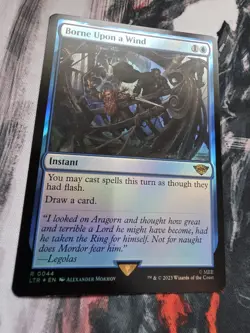 MTG / Borne Upon a Wind / LTR / #44 / FOIL / Rare / LP - Image 2