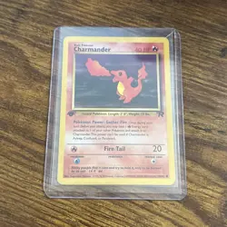 Pokemon TCG Charmander Team Rocket 1st Edition 50/82 - Image 3