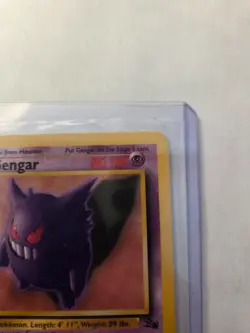 Pokemon Gengar TCG Card 20/62 Fossil Regular Unlimited Rare LP Condition - Image 3