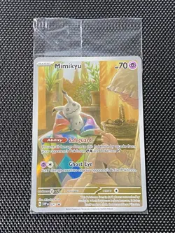 Mimikyu SVP 075 Sealed Paldean Fates Black Star Promo Pokemon NM - Image 1