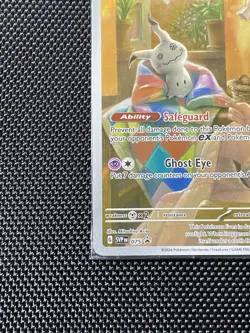 Mimikyu SVP 075 Sealed Paldean Fates Black Star Promo Pokemon NM - Image 5