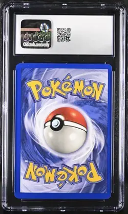 1999 Pokemon Base Set 1st Edition Machamp Holo CGC 7 NEAR MINT - Image 4