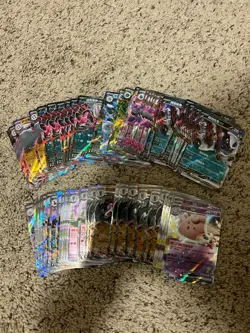 Pokemon TCG Chinese 151C/Gem pack Ex Lot 65 Cards **Near Mint** - Image 1
