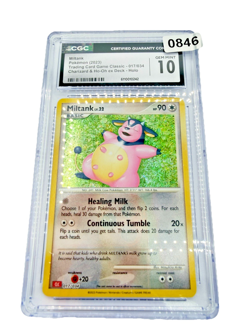 CGC GM 10! Miltank 017/034 Pokemon Classic Holo - Image 1