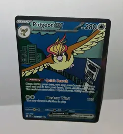 Pidgeot ex 225/197 SV03: Obsidian Flames Holo - Pokemon SIR NM Illustration Rare - Image 5