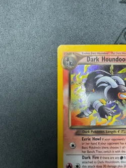 Pokemon Neo Destiny Dark Houndoom 7/105 Holo - Unlimited - WOTC - LP/MP - Image 4