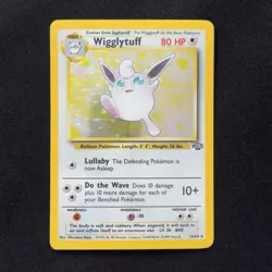 Wigglytuff 16/64 Holo Rare Jungle 1999 WOTC Vintage Pokemon TCG English - Image 1