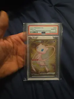 PSA 10 Pokemon 151 Ultra Premium Collection Promo Metal Mew EX 205/165 GEM MINT! - Image 2