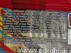 Pokemon Black & White Plasma Blast 2013 Foil Booster Pack Dialga Art 2 - Image 3