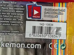 Pokemon Black & White Plasma Blast 2013 Foil Booster Pack Dialga Art 2 - Image 4