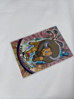 2000 Topps Pokemon TV Series Blue Logo #123 Tauros Non Holo - Image 2