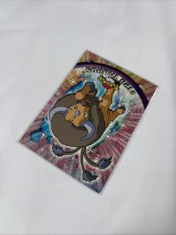 2000 Topps Pokemon TV Series Blue Logo #123 Tauros Non Holo - Image 4