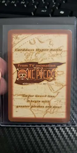 BANDAI One Piece Hyper Battle LUFFY PIRATES S132 HOLO FOIL SCARCE EARLY CARD - Image 2