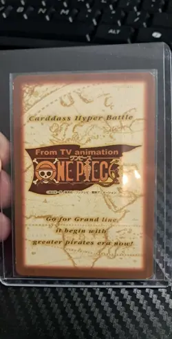 BANDAI One Piece Hyper Battle LUFFY PIRATES KRIEG S36 HOLO FOIL SCARCE EARLY - Image 2