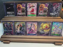 Bandai One Piece Card Game Lot 20 Japanese Cards Holo Regular Luffy Hancock - Image 3