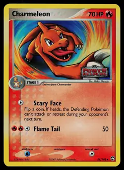 Pokemon Card - Charmeleon Power Keepers 28/108 Uncommon Reverse Holo Stamped - Image 1