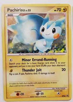 Pachirisu Lot of 4 Holo Cards Diamond & Pearl DP04 35/130 5/106 2007 2008 - Image 2