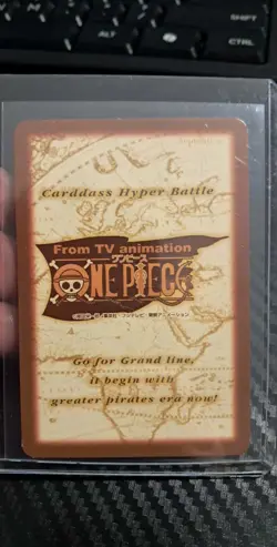 BANDAI One Piece Hyper Battle LUFFY PIRATES ACE C531 HOLO FOIL SCARCE EARLY CARD - Image 2