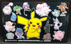 Pikachu Umbreon Pokemon Center Clear Card 2022 Very Rare Nintendo JP F/S - Image 1