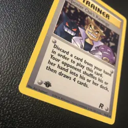Imposter Oak's Revenge 76/82 Team Rocket First Edition Pokemon Card Nm Condition - Image 2