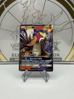 Entei GX 10a/73 - Shining Legends - Pokemon Card - Image 1