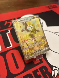 Pokemon TCG Meloetta EX Full Art Black Bolt Card 167/086 Sir NM Condition Rare - Image 2