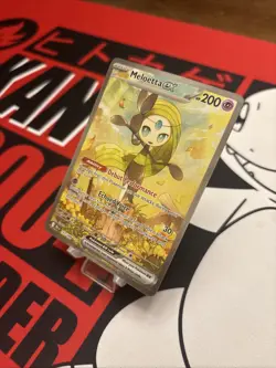 Pokemon TCG Meloetta EX Full Art Black Bolt Card 167/086 Sir NM Condition Rare - Image 3