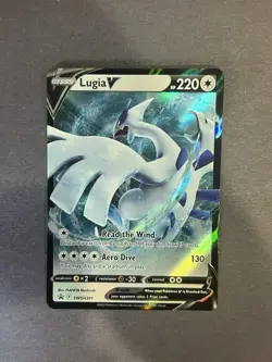 Lugia V SWSH301 SWSH: Sword & Shield Promo Cards Holo NM - Image 1