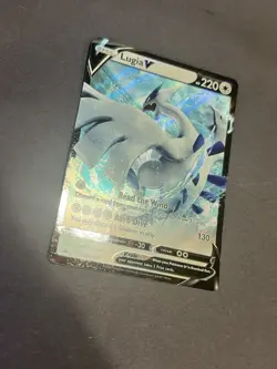 Lugia V SWSH301 SWSH: Sword & Shield Promo Cards Holo NM - Image 2