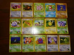 76 Pokemon playing cards Halo Japanese and American some Holograms super clean - Image 1