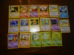 76 Pokemon playing cards Halo Japanese and American some Holograms super clean - Image 5