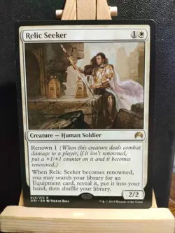 Relic Seeker - Magic Origins - Rare - NM to LP (see pics) MTG - Image 1