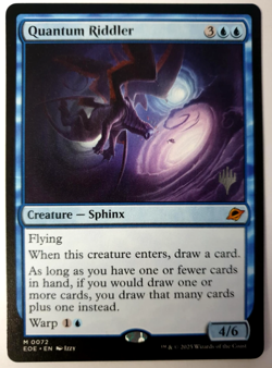 Quantum Riddler - MTG Edge of Eternities - Promo Mythic - 0072 NM - Image 1