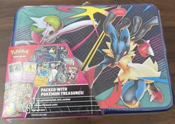 Pokemon Collector Chest Fall Tin TCG New Factory Sealed 2025 - Image 1