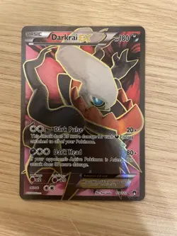 Pokemon Darkrai EX Full Art Ultra Rare Card 118/122 Breakpoint XY - Image 1