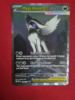Pokemon TCG : Mega Absol EX 180/132 Special Illustration Rare Mega Evolution - Image 1