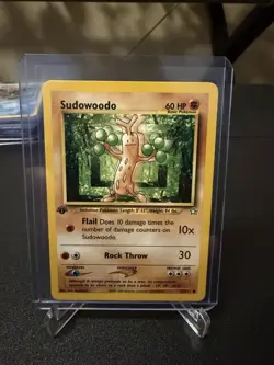 2000 Pokemon 1st Edition Neo Genesis Sudowoodo | Pack Fresh - Image 1