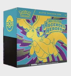 Ascended Heroes Pokemon Center Elite Trainer Box (ETB) - PRESALE/PREORDER x1 - Image 1