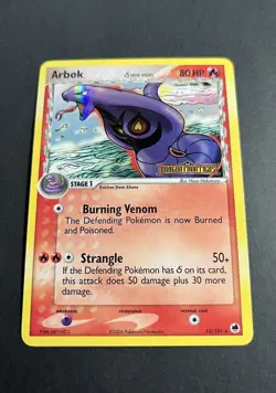 Pokemon TCG Arbok (Delta Species) 13/101 Dragon Frontiers Reverse Holo Rare - Image 2