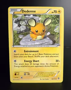 Pokemon TCG - DEDENNE - 34/111 - XY FURIOUS FISTS (2014) - NM/MINT - Image 1
