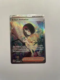 Erika's Invitation 203/165 Sv: Scarlet & Violet 151 Holo Pokemon TCG NM - Image 1